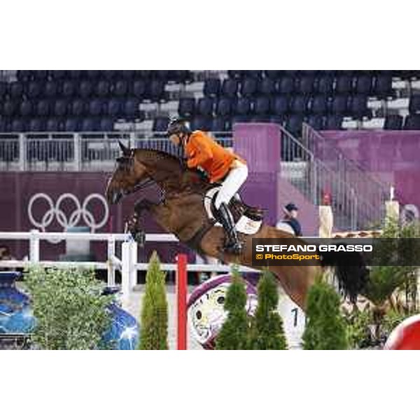 Tokyo 2020 Olympic Games - Show Jumping 1st Qualifier - Marc Houtzager on Dante Tokyo, Equestrian Park - 03 August 2021 Ph. Stefano Grasso