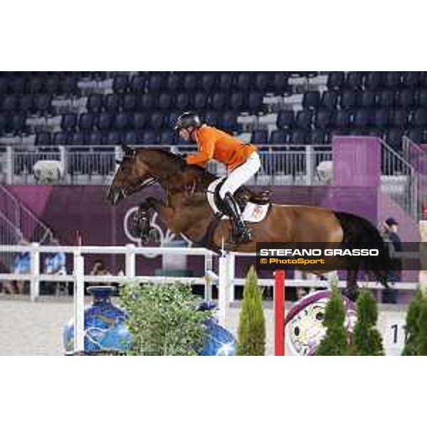 Tokyo 2020 Olympic Games - Show Jumping 1st Qualifier - Marc Houtzager on Dante Tokyo, Equestrian Park - 03 August 2021 Ph. Stefano Grasso