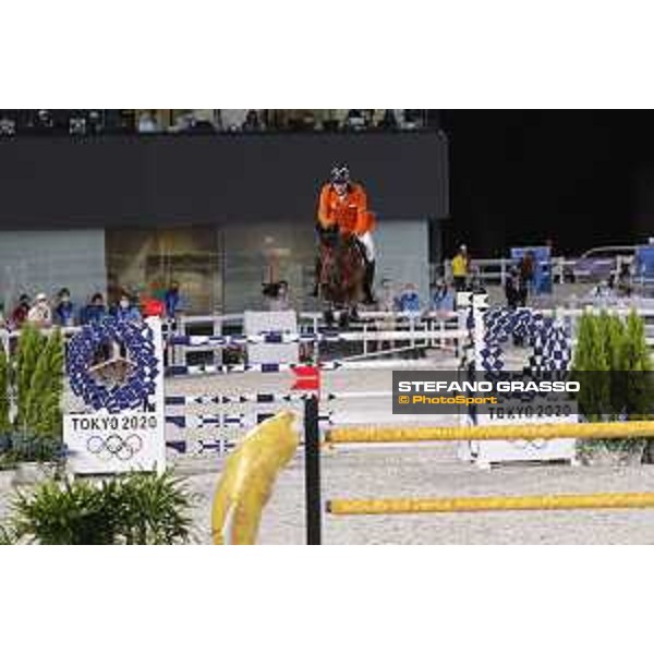 Tokyo 2020 Olympic Games - Show Jumping 1st Qualifier - Marc Houtzager on Dante Tokyo, Equestrian Park - 03 August 2021 Ph. Stefano Grasso