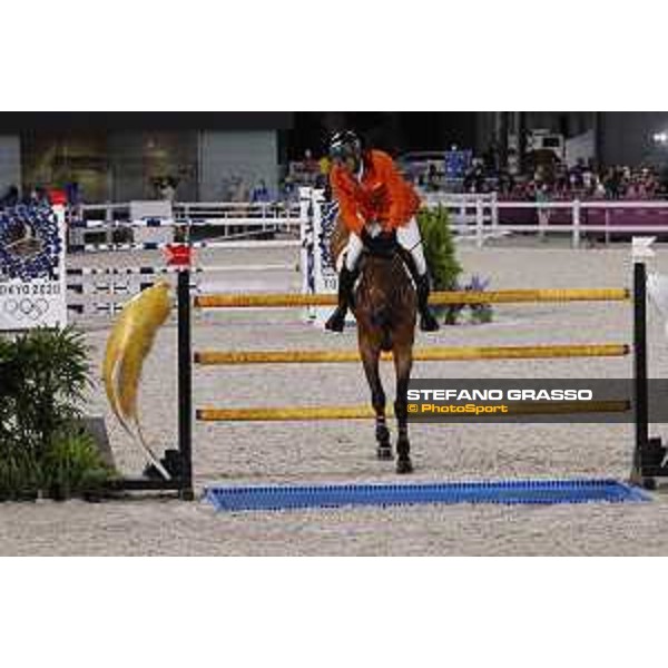 Tokyo 2020 Olympic Games - Show Jumping 1st Qualifier - Marc Houtzager on Dante Tokyo, Equestrian Park - 03 August 2021 Ph. Stefano Grasso