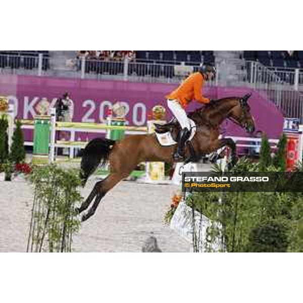 Tokyo 2020 Olympic Games - Show Jumping 1st Qualifier - Marc Houtzager on Dante Tokyo, Equestrian Park - 03 August 2021 Ph. Stefano Grasso