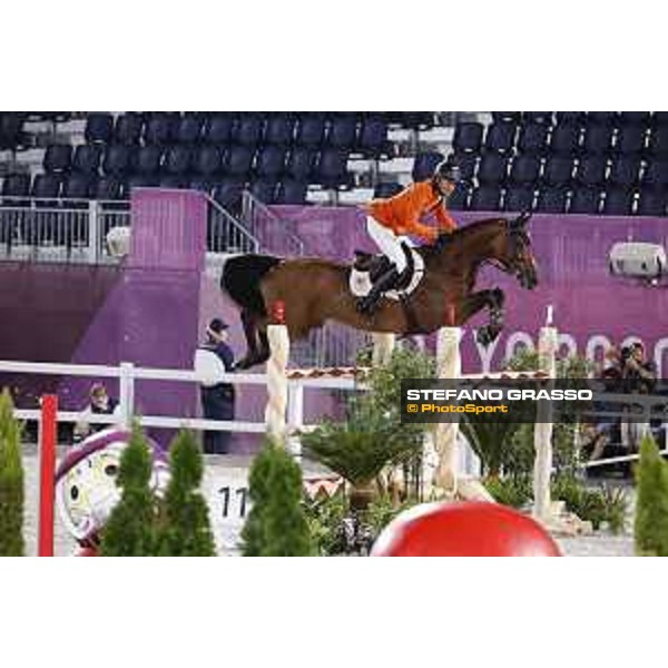 Tokyo 2020 Olympic Games - Show Jumping 1st Qualifier - Marc Houtzager on Dante Tokyo, Equestrian Park - 03 August 2021 Ph. Stefano Grasso