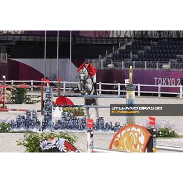 Tokyo 2020 Olympic Games - Show Jumping 1st Qualifier - Gregory Wathelet on Nevados S Tokyo, Equestrian Park - 03 August 2021 Ph. Stefano Grasso