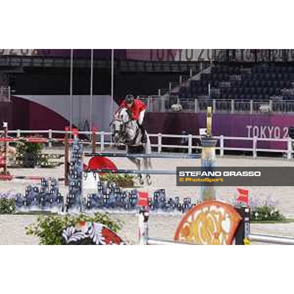 Tokyo 2020 Olympic Games - Show Jumping 1st Qualifier - Gregory Wathelet on Nevados S Tokyo, Equestrian Park - 03 August 2021 Ph. Stefano Grasso