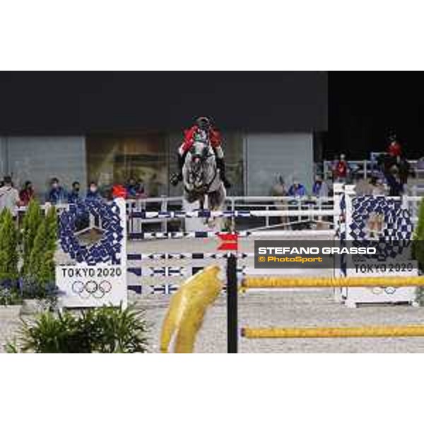 Tokyo 2020 Olympic Games - Show Jumping 1st Qualifier - Gregory Wathelet on Nevados S Tokyo, Equestrian Park - 03 August 2021 Ph. Stefano Grasso