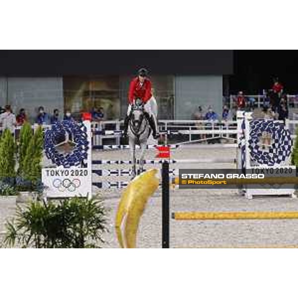 Tokyo 2020 Olympic Games - Show Jumping 1st Qualifier - Gregory Wathelet on Nevados S Tokyo, Equestrian Park - 03 August 2021 Ph. Stefano Grasso