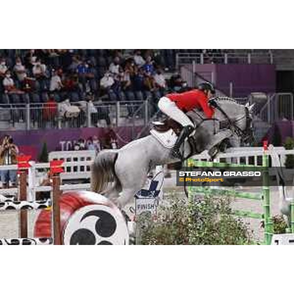 Tokyo 2020 Olympic Games - Show Jumping 1st Qualifier - Gregory Wathelet on Nevados S Tokyo, Equestrian Park - 03 August 2021 Ph. Stefano Grasso