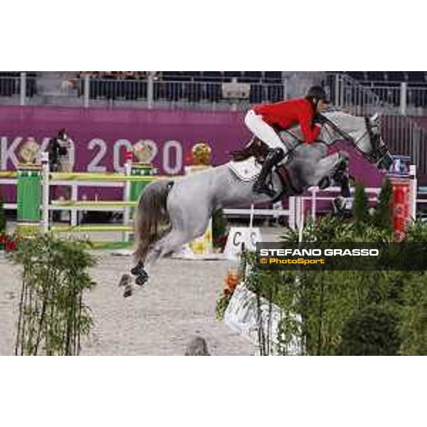 Tokyo 2020 Olympic Games - Show Jumping 1st Qualifier - Gregory Wathelet on Nevados S Tokyo, Equestrian Park - 03 August 2021 Ph. Stefano Grasso