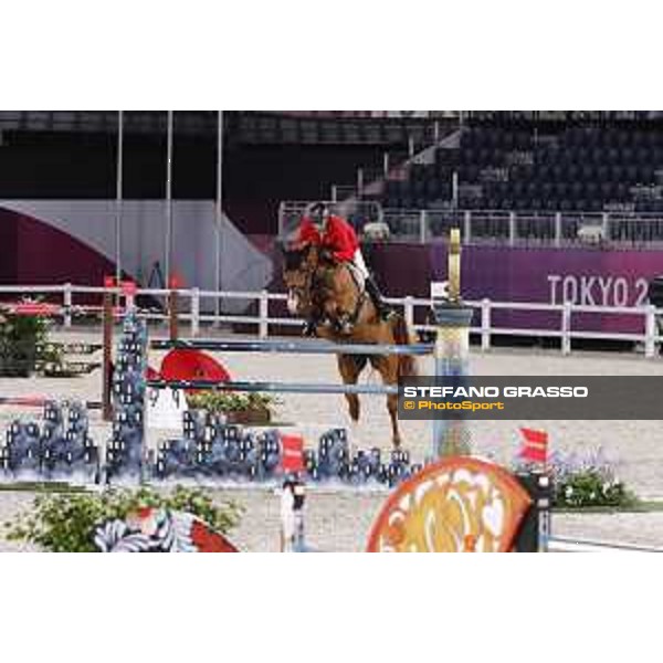 Tokyo 2020 Olympic Games - Show Jumping 1st Qualifier - Andre Thieme on DSP Chakaria Tokyo, Equestrian Park - 03 August 2021 Ph. Stefano Grasso