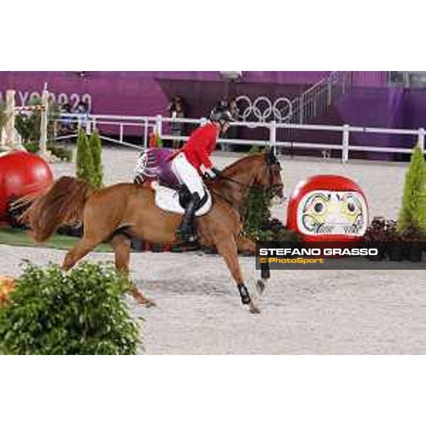 Tokyo 2020 Olympic Games - Show Jumping 1st Qualifier - Andre Thieme on DSP Chakaria Tokyo, Equestrian Park - 03 August 2021 Ph. Stefano Grasso