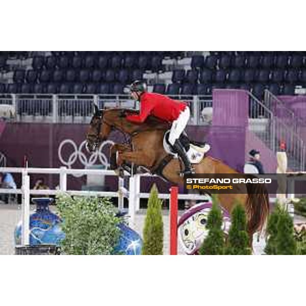 Tokyo 2020 Olympic Games - Show Jumping 1st Qualifier - Andre Thieme on DSP Chakaria Tokyo, Equestrian Park - 03 August 2021 Ph. Stefano Grasso