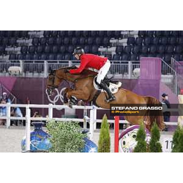 Tokyo 2020 Olympic Games - Show Jumping 1st Qualifier - Andre Thieme on DSP Chakaria Tokyo, Equestrian Park - 03 August 2021 Ph. Stefano Grasso