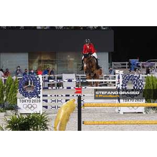 Tokyo 2020 Olympic Games - Show Jumping 1st Qualifier - Andre Thieme on DSP Chakaria Tokyo, Equestrian Park - 03 August 2021 Ph. Stefano Grasso