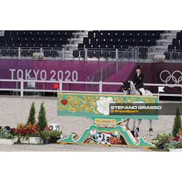 Tokyo 2020 Olympic Games - Show Jumping 1st Qualifier - Uma O’Neill on Clockwise of Greenhill Z Tokyo, Equestrian Park - 03 August 2021 Ph. Stefano Grasso