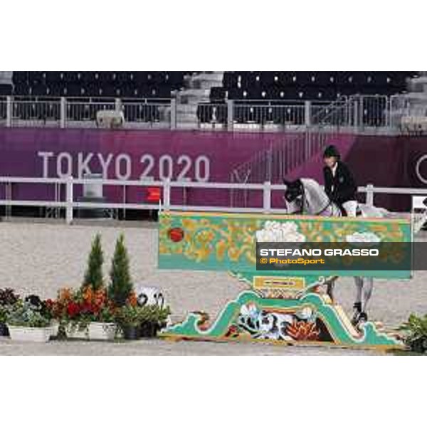 Tokyo 2020 Olympic Games - Show Jumping 1st Qualifier - Uma O’Neill on Clockwise of Greenhill Z Tokyo, Equestrian Park - 03 August 2021 Ph. Stefano Grasso