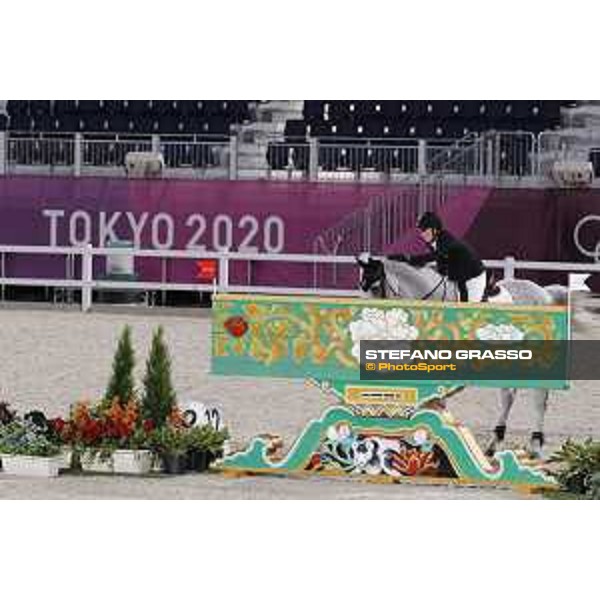 Tokyo 2020 Olympic Games - Show Jumping 1st Qualifier - Uma O’Neill on Clockwise of Greenhill Z Tokyo, Equestrian Park - 03 August 2021 Ph. Stefano Grasso