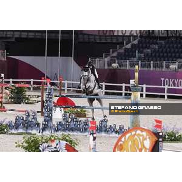 Tokyo 2020 Olympic Games - Show Jumping 1st Qualifier - Uma O’Neill on Clockwise of Greenhill Z Tokyo, Equestrian Park - 03 August 2021 Ph. Stefano Grasso