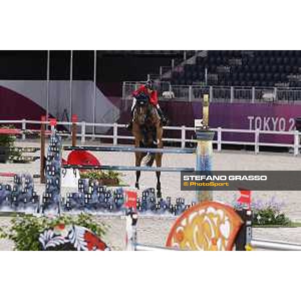 Tokyo 2020 Olympic Games - Show Jumping 1st Qualifier - Laura Kraut on Baloutinue Tokyo, Equestrian Park - 03 August 2021 Ph. Stefano Grasso