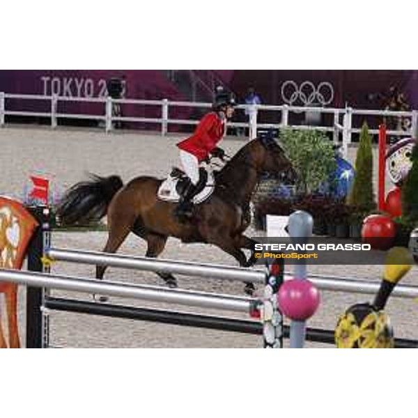 Tokyo 2020 Olympic Games - Show Jumping 1st Qualifier - Laura Kraut on Baloutinue Tokyo, Equestrian Park - 03 August 2021 Ph. Stefano Grasso