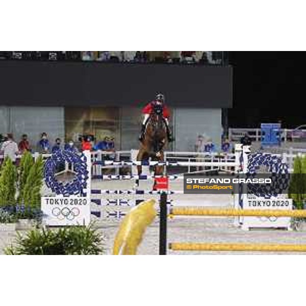 Tokyo 2020 Olympic Games - Show Jumping 1st Qualifier - Laura Kraut on Baloutinue Tokyo, Equestrian Park - 03 August 2021 Ph. Stefano Grasso