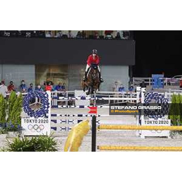 Tokyo 2020 Olympic Games - Show Jumping 1st Qualifier - Laura Kraut on Baloutinue Tokyo, Equestrian Park - 03 August 2021 Ph. Stefano Grasso
