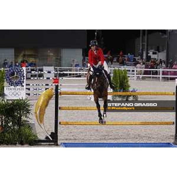Tokyo 2020 Olympic Games - Show Jumping 1st Qualifier - Laura Kraut on Baloutinue Tokyo, Equestrian Park - 03 August 2021 Ph. Stefano Grasso