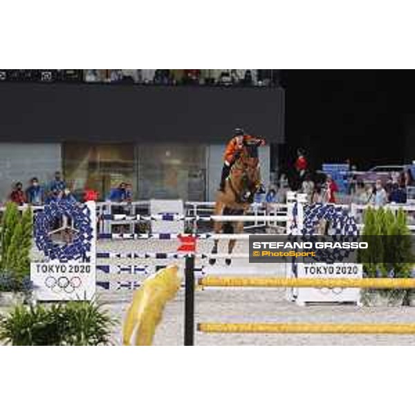 Tokyo 2020 Olympic Games - Show Jumping 1st Qualifier - Maikel van der Vleuten on Beauville Z Tokyo, Equestrian Park - 03 August 2021 Ph. Stefano Grasso