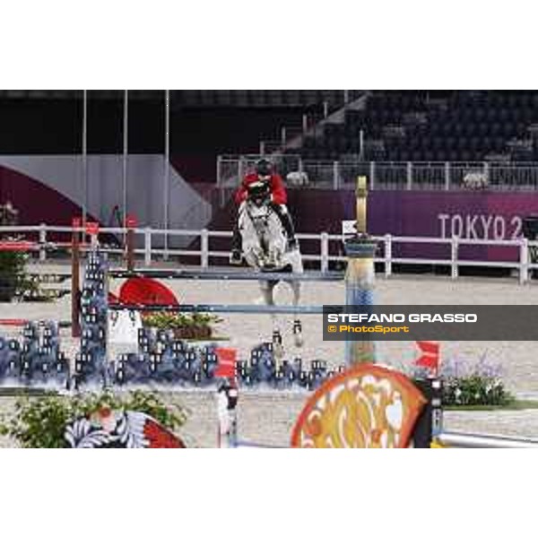Tokyo 2020 Olympic Games - Show Jumping 1st Qualifier - Ahmad Saber Hamcho on Deville Tokyo, Equestrian Park - 03 August 2021 Ph. Stefano Grasso