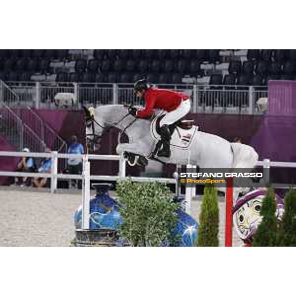 Tokyo 2020 Olympic Games - Show Jumping 1st Qualifier - Ahmad Saber Hamcho on Deville Tokyo, Equestrian Park - 03 August 2021 Ph. Stefano Grasso