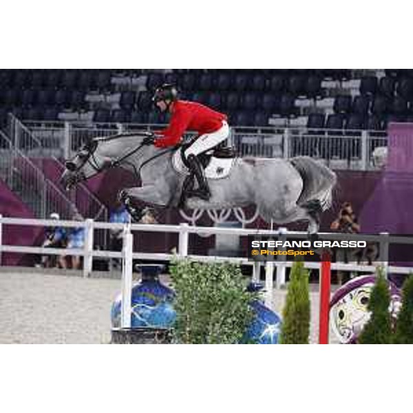 Tokyo 2020 Olympic Games - Show Jumping 1st Qualifier - Christian Kukuk on Mumbai Tokyo, Equestrian Park - 03 August 2021 Ph. Stefano Grasso