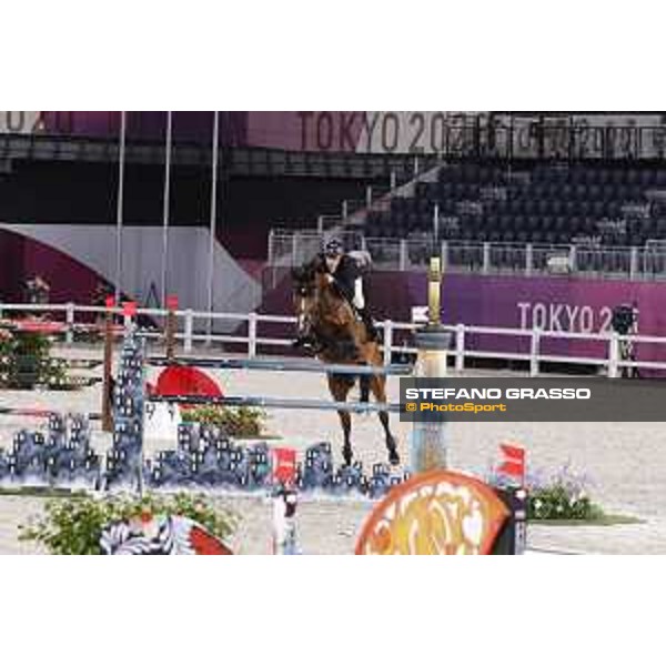 Tokyo 2020 Olympic Games - Show Jumping 1st Qualifier - Bruce Goodin on Danny V Tokyo, Equestrian Park - 03 August 2021 Ph. Stefano Grasso