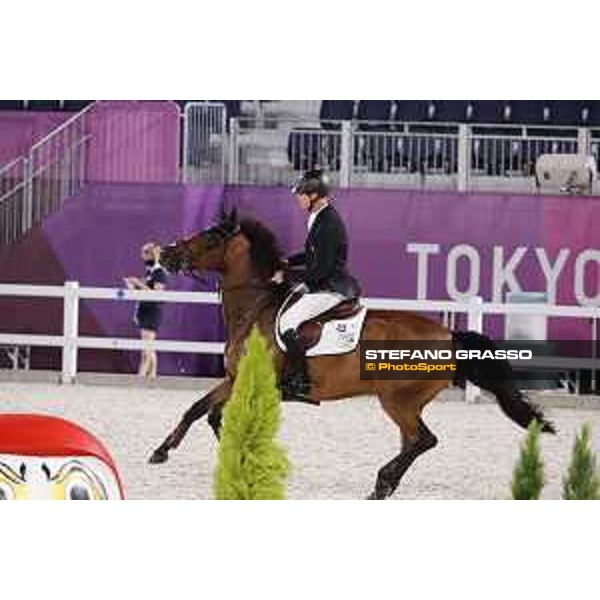 Tokyo 2020 Olympic Games - Show Jumping 1st Qualifier - Bruce Goodin on Danny V Tokyo, Equestrian Park - 03 August 2021 Ph. Stefano Grasso