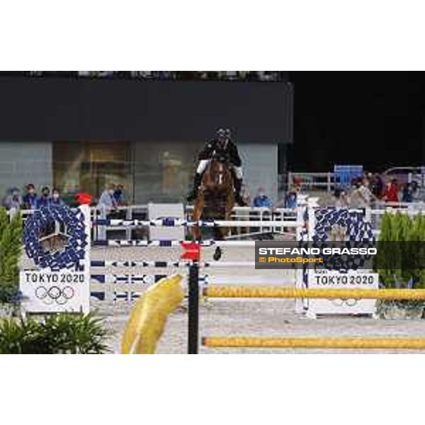 Tokyo 2020 Olympic Games - Show Jumping 1st Qualifier - Bruce Goodin on Danny V Tokyo, Equestrian Park - 03 August 2021 Ph. Stefano Grasso