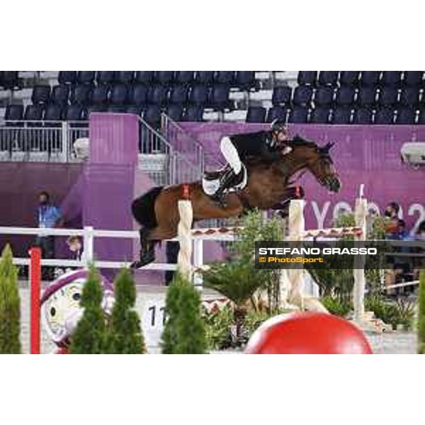 Tokyo 2020 Olympic Games - Show Jumping 1st Qualifier - Bruce Goodin on Danny V Tokyo, Equestrian Park - 03 August 2021 Ph. Stefano Grasso