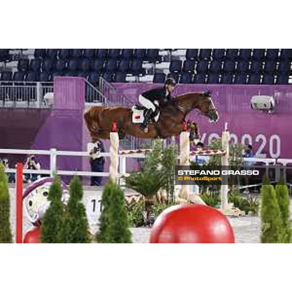 Tokyo 2020 Olympic Games - Show Jumping 1st Qualifier - Xingjia Zhang on For Passion d Ive Z Tokyo, Equestrian Park - 03 August 2021 Ph. Stefano Grasso