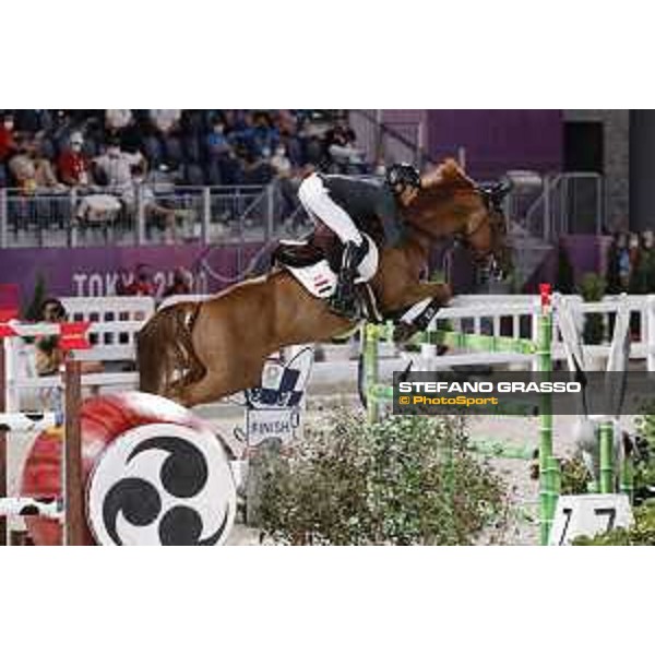 Tokyo 2020 Olympic Games - Show Jumping 1st Qualifier - Mouda Zeyada on Galanthos SHK Tokyo, Equestrian Park - 03 August 2021 Ph. Stefano Grasso