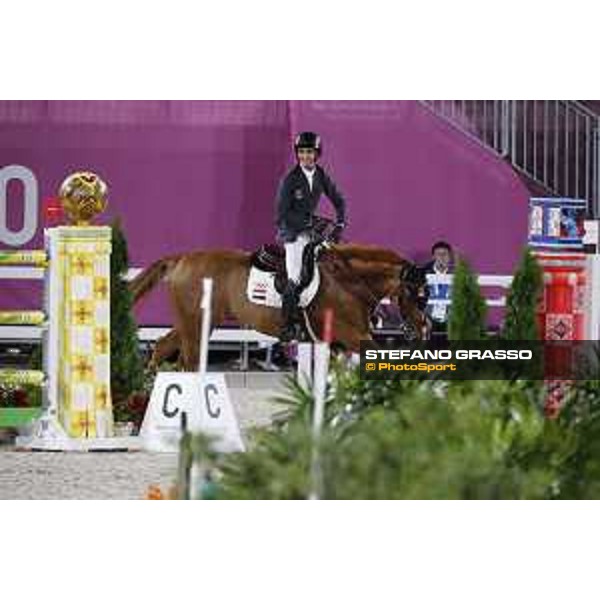 Tokyo 2020 Olympic Games - Show Jumping 1st Qualifier - Mouda Zeyada on Galanthos SHK Tokyo, Equestrian Park - 03 August 2021 Ph. Stefano Grasso