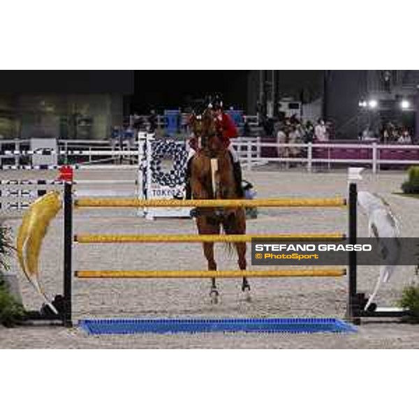 Tokyo 2020 Olympic Games - Show Jumping 1st Qualifier - Daisuke Fukushima on Chanyon Tokyo, Equestrian Park - 03 August 2021 Ph. Stefano Grasso