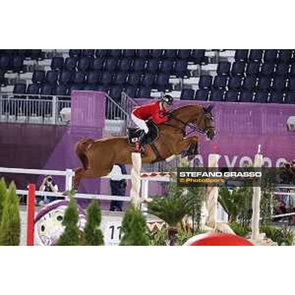 Tokyo 2020 Olympic Games - Show Jumping 1st Qualifier - Daisuke Fukushima on Chanyon Tokyo, Equestrian Park - 03 August 2021 Ph. Stefano Grasso