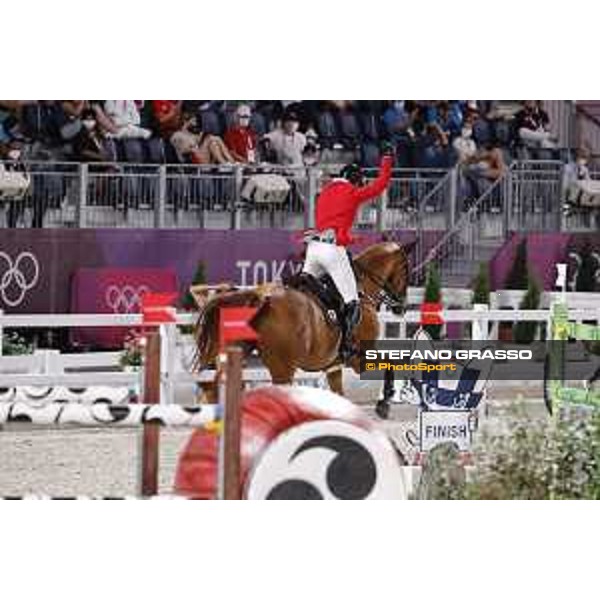 Tokyo 2020 Olympic Games - Show Jumping 1st Qualifier - Daisuke Fukushima on Chanyon Tokyo, Equestrian Park - 03 August 2021 Ph. Stefano Grasso