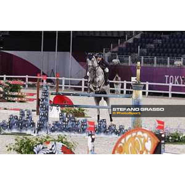 Tokyo 2020 Olympic Games - Show Jumping 1st Qualifier - Mathieu Billot on Quel Filou 13 Tokyo, Equestrian Park - 03 August 2021 Ph. Stefano Grasso