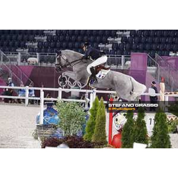 Tokyo 2020 Olympic Games - Show Jumping 1st Qualifier - Mathieu Billot on Quel Filou 13 Tokyo, Equestrian Park - 03 August 2021 Ph. Stefano Grasso