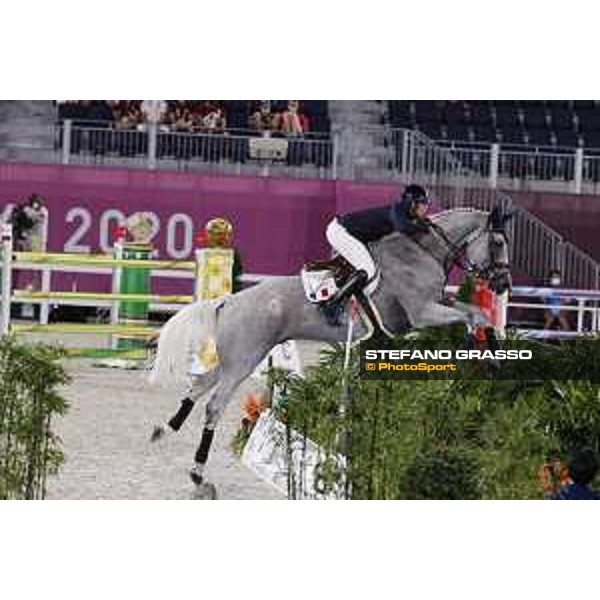 Tokyo 2020 Olympic Games - Show Jumping 1st Qualifier - Mathieu Billot on Quel Filou 13 Tokyo, Equestrian Park - 03 August 2021 Ph. Stefano Grasso
