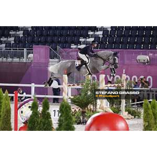 Tokyo 2020 Olympic Games - Show Jumping 1st Qualifier - Mathieu Billot on Quel Filou 13 Tokyo, Equestrian Park - 03 August 2021 Ph. Stefano Grasso