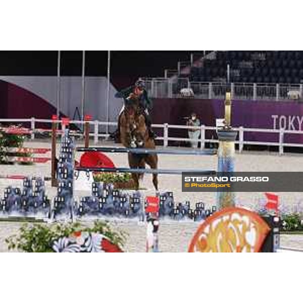 Tokyo 2020 Olympic Games - Show Jumping 1st Qualifier - Ali Al Ahrach on USA de Riverland Tokyo, Equestrian Park - 03 August 2021 Ph. Stefano Grasso