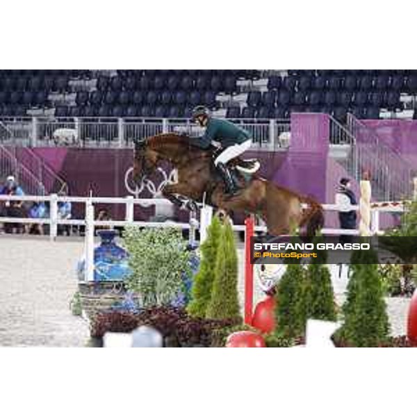Tokyo 2020 Olympic Games - Show Jumping 1st Qualifier - Ali Al Ahrach on USA de Riverland Tokyo, Equestrian Park - 03 August 2021 Ph. Stefano Grasso