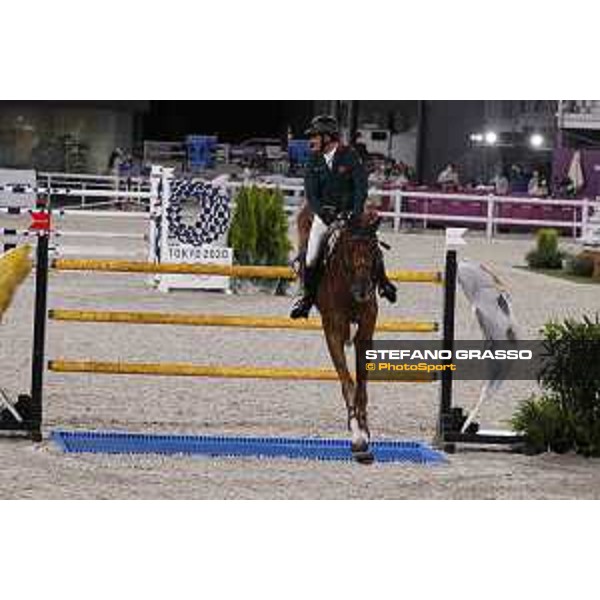 Tokyo 2020 Olympic Games - Show Jumping 1st Qualifier - Ali Al Ahrach on USA de Riverland Tokyo, Equestrian Park - 03 August 2021 Ph. Stefano Grasso