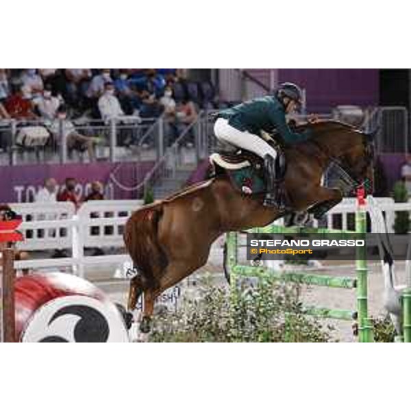 Tokyo 2020 Olympic Games - Show Jumping 1st Qualifier - Ali Al Ahrach on USA de Riverland Tokyo, Equestrian Park - 03 August 2021 Ph. Stefano Grasso