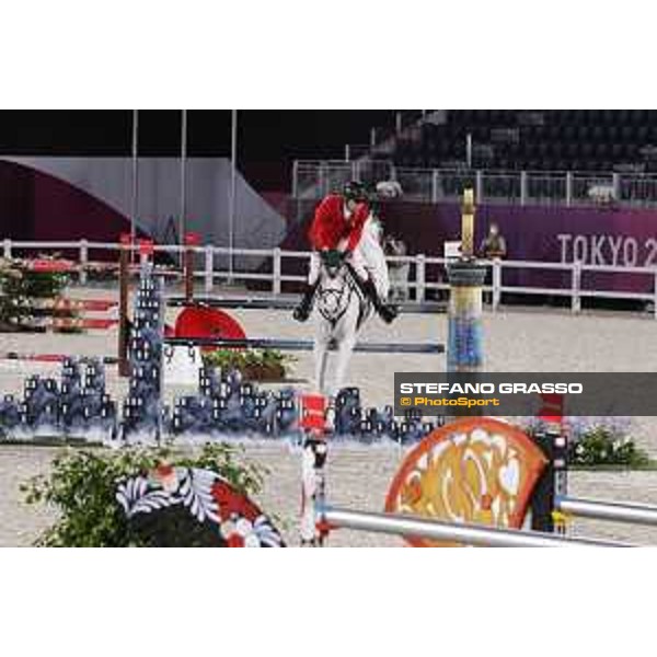 Tokyo 2020 Olympic Games - Show Jumping 1st Qualifier - Eugenio Garza Perez on Armani SL Z Tokyo, Equestrian Park - 03 August 2021 Ph. Stefano Grasso