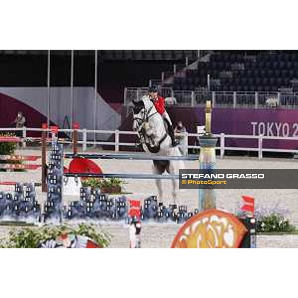 Tokyo 2020 Olympic Games - Show Jumping 1st Qualifier - Koki Saito on Chilensky Tokyo, Equestrian Park - 03 August 2021 Ph. Stefano Grasso